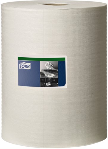 Reinigingsdoek Tork W2 Premium 1laags 106m wit 280 Vel-2