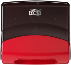 Reinigingsdoekdispenser Tork W4 gevouwen rood 1 Stuk