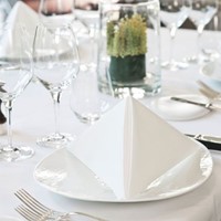 Dinerservet Tork Linstyle Premium wit 478180 50 Vel-3