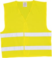 Veiligheidsvest Leina met opdruk BHV geel 1 Stuk-2