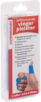 Vingerpleister Allglue zelfklevend 25mmx4.5m blauw 3 Rol