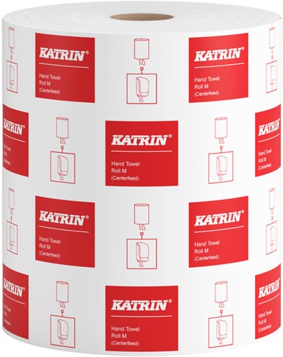 Poetspapier Katrin medium 1-laags wit 485049 6 Rol