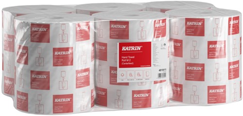 Poetspapier Katrin medium 2-laags wit 481911 6 Rol-2