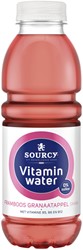 Water Sourcy vitamin framboos/granaatap fles 500ml 500 Milliliter