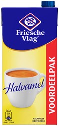 Koffiemelk Friesche Vlag halvamel 930ml 930 Milliliter