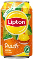 Frisdrank Lipton Ice Tea peach blik 330ml 330 Milliliter-2