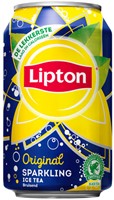 Frisdrank Lipton Ice Tea sparkling blik 330ml 330 Milliliter-2