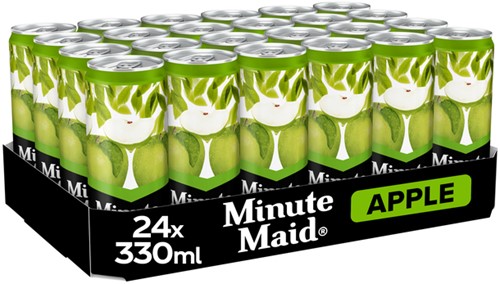 Frisdrank Minute Maid appelsap blik 330ml 330 Milliliter-2