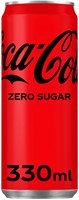 Frisdrank Coca Cola zero blik 330ml 330 Milliliter