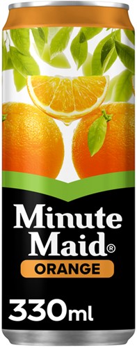 Frisdrank Minute Maid orange blik 330ml 330 Milliliter