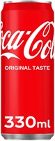 Frisdrank Coca Cola Regular blik 330ml 330 Milliliter