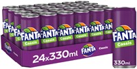 Frisdrank Fanta cassis blik 330ml 330 Milliliter-2