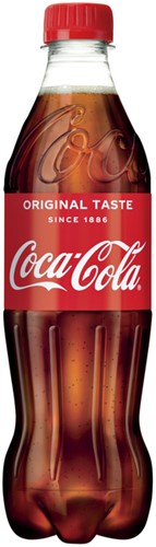 Frisdrank Coca Cola regular petfles 500ml 500 Milliliter