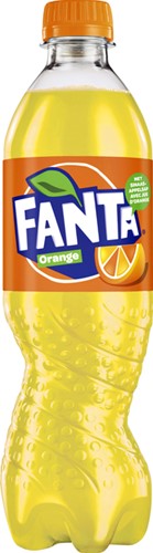 Frisdrank Fanta orange petfles 500ml 500 Millimeter