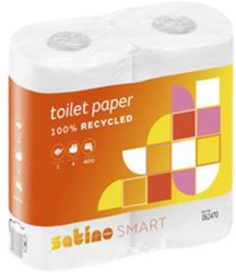 Toiletpapier Satino MT1 Smart 2laags wit 062470 4 Rol