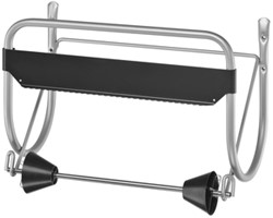 Poetspapierdispenser Satino CR1 zilver 332380 1 Stuk