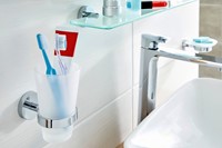 Bekerhouder tesa  verchr metaal zelfkl 1 Stuk-2