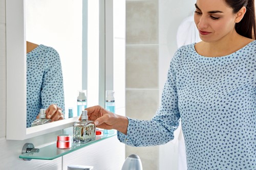 Planchet tesa Smooz glas  verchr metaal zelfkl 1 Stuk-1