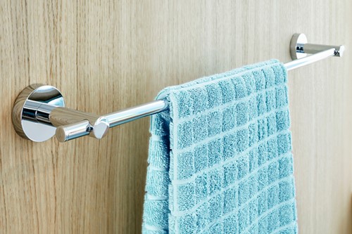 Handdoekhouder tesa Smooz enkel  verchr zelfkl 1 Stuk-2