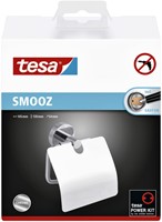 Toiletrolhouder met deksel tesa Smooz 1 Stuk-2