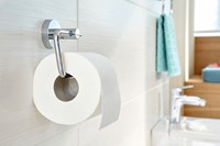 Toiletrolhouder tesa  verchr metaal zelfkl 1 Stuk-2