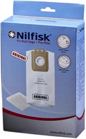 Stofzuigerzak Nilfisk Select 4 stuks 4 Stuk