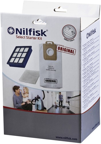 Stofzuigerzak Nilfisk Select starterkit 4 stuks 4 Stuk