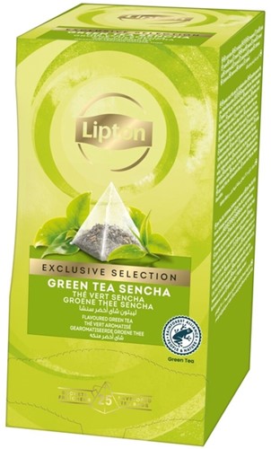 Thee Lipton Exclusive groene thee sencha 25x2gr 25 Stuk-2