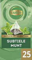 Thee Lipton Exclusive subtiele munt 25x2gr 25 Stuk