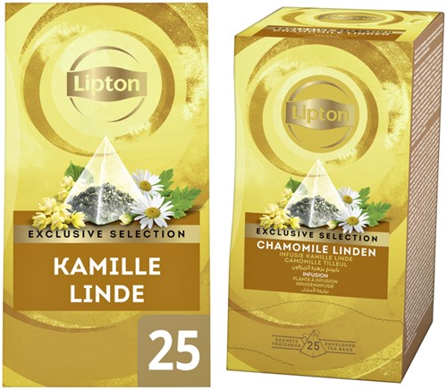 Thee Lipton Exclusive kamille linde 25x2gr 25 Stuk-3