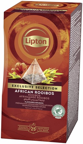 Thee Lipton Exclusive Afrikaanse rooibos 25x2gr 25 Stuk-2