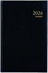 Agenda 2026 Brepols Saturnus Lima 2d/1p zw 1 Stuk