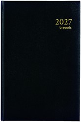 Agenda 2027 Brepols Saturnus Lima 7dagen/2pagina's zwart