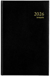 Agenda 2026 Brepols Saturnus Luxe 1d/1p zw 1 Stuk
