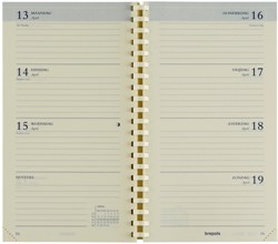 Agendavulling 2026 Brepols Interplan 7d/2p 1 Stuk