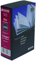 Agendavulling 2026 Succes Mini 4dagen/2pagina's 1 Stuk
