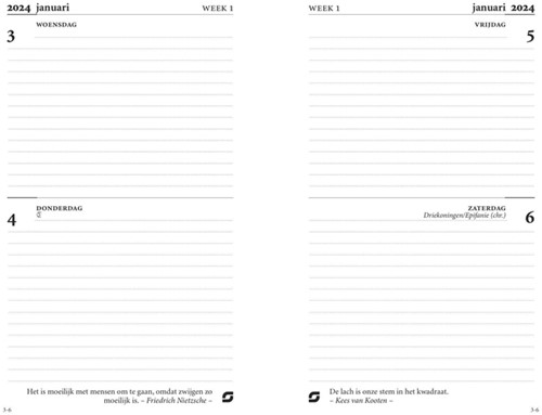 Agendavulling 2026 Succes Mini 4dagen/2pagina's 1 Stuk-2