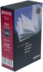 Agendavulling 2026 Succes Mini 7dagen/2pagina's 1 Stuk