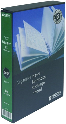 Agendavulling 2026 Succes Executive 1dag/1pagina 1 Stuk