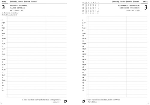 Agendavulling 2026 Succes Executive 1dag/1pagina 1 Stuk-2