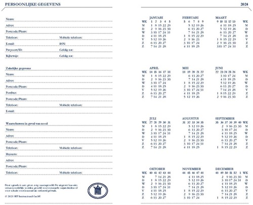 Agenda 2026 Ryam Memoplan 7 Mundior 7d/2p zwart 1 Stuk-1