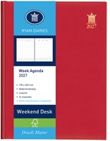 Agenda 2027 Ryam Weekplan Weekend Desk Lazio 7dagen/2pagina's assorti-3