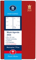 Agenda 2026 Ryam memoplan 7 plus Mundior 7d /2p zw 1 Stuk-2