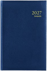 Agenda 2027 Brepols Saturnus Lima 7dagen/2pagina's blauw