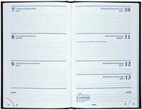 Agenda 2027 Brepols Saturnus Lima 7dagen/2pagina's blauw-2