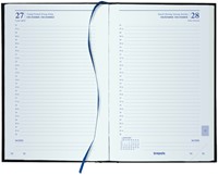 Agenda 2027 Brepols Saturnus Luxe 1dag/1pagina bordeaux-2