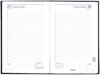 Agenda 2026 Brepols Saturnus Luxe 1d/1p blauw 1 Stuk-2