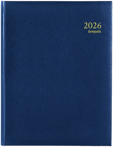 Agenda 2026 Brepols Ambassador Lima 1d/1p blauw 1 Stuk