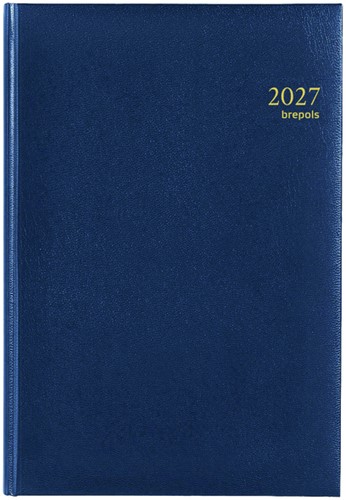 Agenda 2027 Brepols Omega Lima 7dagen/2pagina's blauw
