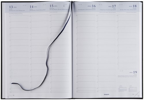 Agenda 2026 Brepols Omega Lima 7d/2p blauw 1 Stuk-2